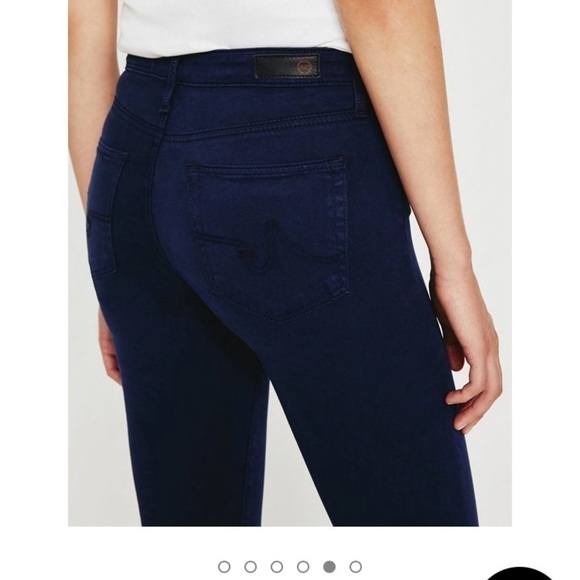 Ag Adriano Goldschmied The Leggings Super Skinny Black Jeans Size 26R - Picture 4 of 14